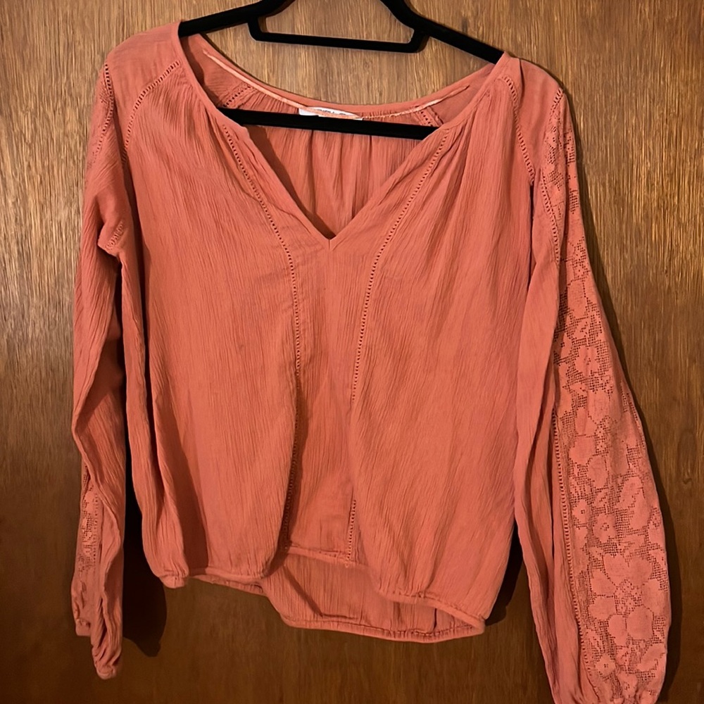 Cropped blouse - size small